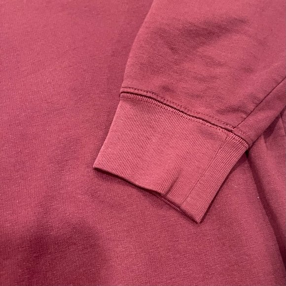 M&C Sportswear Burgundy Beary Best Grandma Sweatshirt, Size 1X - Picture 4 of 5